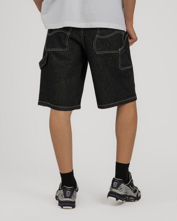 Dime Classic Denim Shorts | DIMESU2515BLK | AFEW STORE